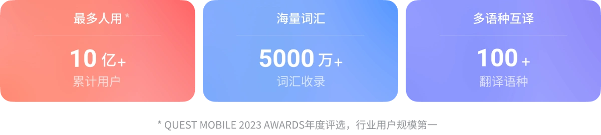 有道翻译生产力工具集成界面